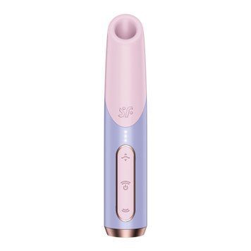 Вакуумний стимулятор клітора Satisfyer Bold Kiss (рожевий-блакитний) 115204 фото