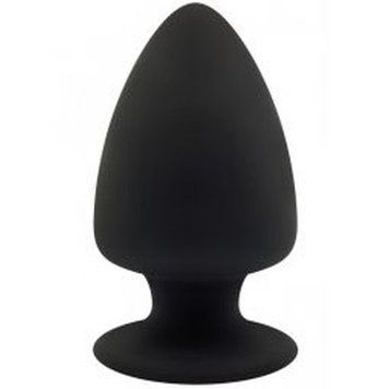 Анальна пробка SilexD Model 1 Size S, 9 см (чорний) 16226 фото