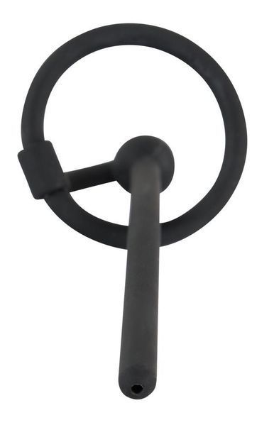 Уретральный стимулятор Mystim Plug, 12,7 см (черный) 46214 фото