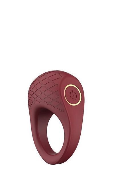 Эрекционное кольцо Dream Toys Romance Ivy, 6,5 см (бордовый) 20810 фото