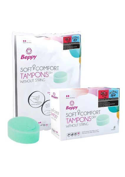 Тампони Beppy Comfort Dry Tampons, 8 шт 8994 фото