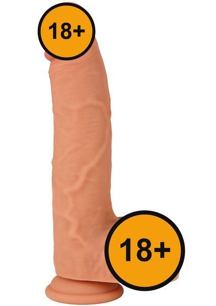 Фаллоимитатор Hidden Desire Realistic Dildo, 23 см (телесный) 130126 фото