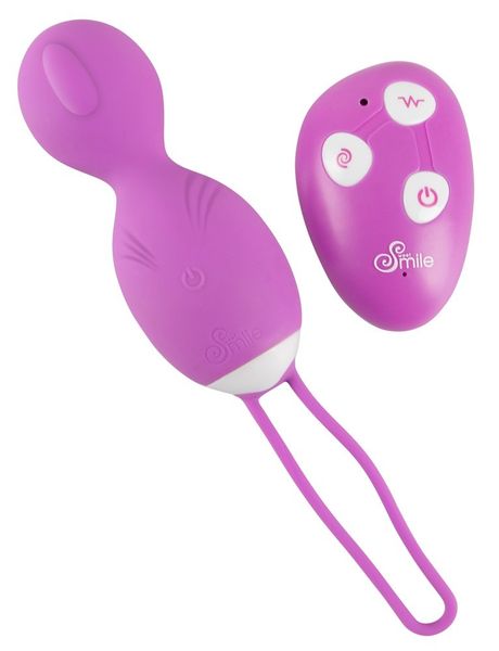 Вагинальные шарики Sweet Smile Remote Controlled Rotating Love Balls, 16 см (фиолетовый) 23080 фото