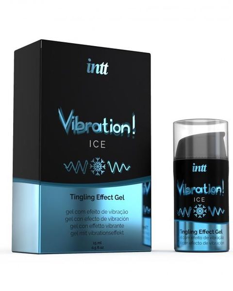 Жидкий вибратор Intt Vibration Ice мята, 15 мл 8475 фото