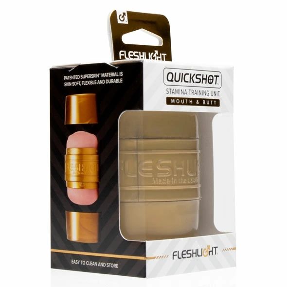 Мастурбатор Fleshlight Quickshot STU, 11,2 см (телесный) 19145 фото