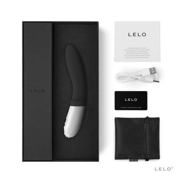 Стимулятор простаты Lelo Billy 2, 17,4 см (черный) 69088 фото