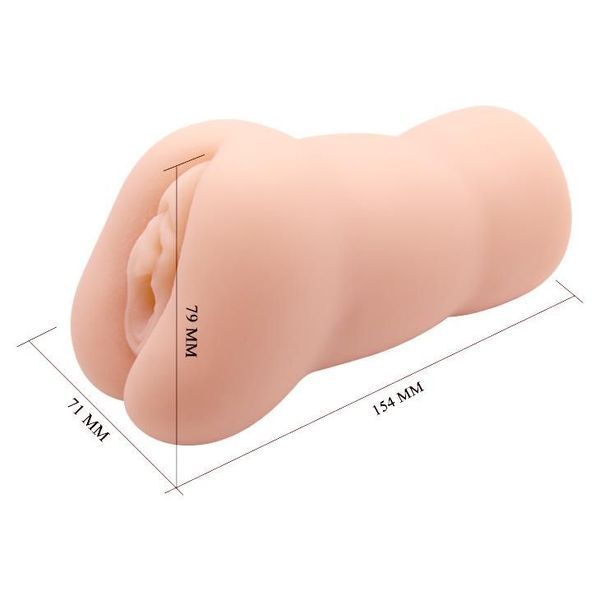 Мастурбатор Baile Crazy Bull Leona Pocket Pussy (телесный) 23314 фото