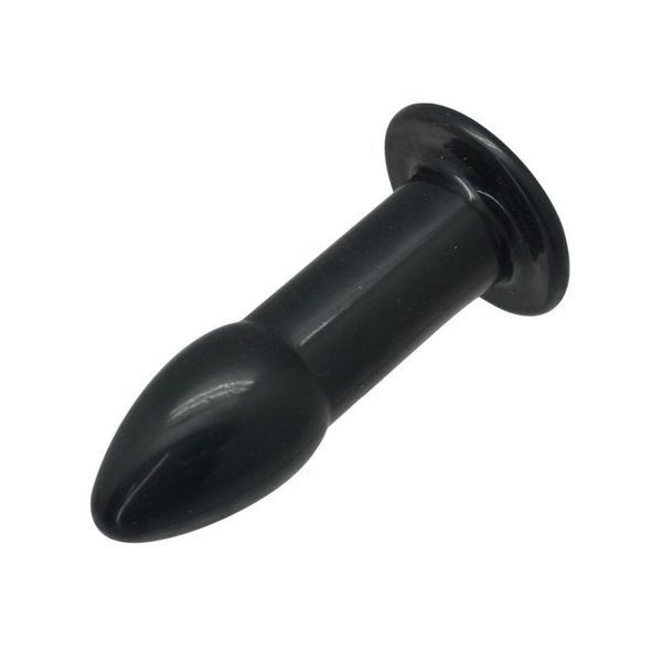 Анальна пробка Toyz4lovers Timeless Anal Trainer, 8.5 см (чорний) 73786 фото
