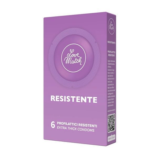 Презервативы Love Match Resistante, 6 шт 88438 фото