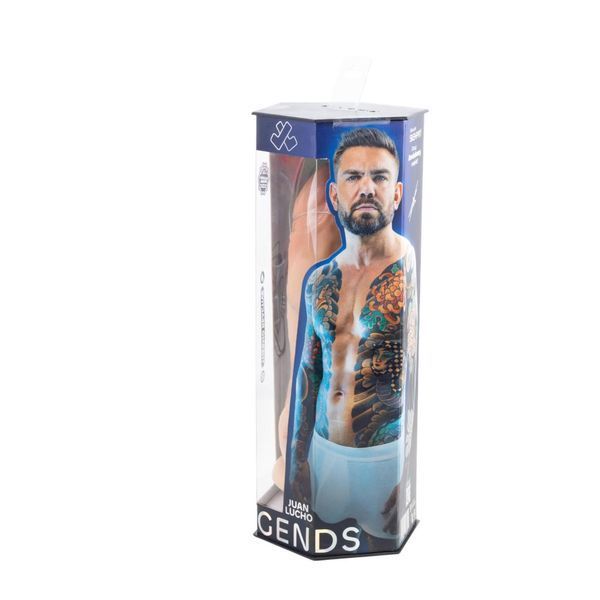 Фалоімітатор Silexd Legends Juan Lucho Dildo 9", 23.3 см (тілесний) 229212 фото