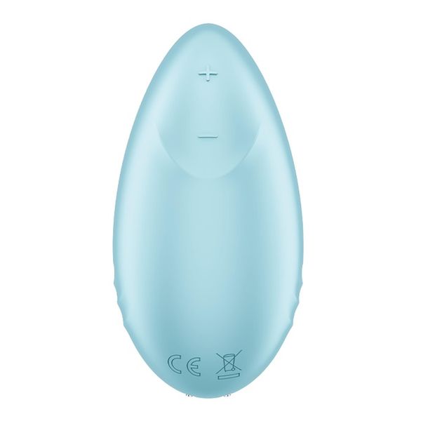 Вибратор для клитора Satisfyer Tropical Tip, 8,5 см (голубой) 14887 фото