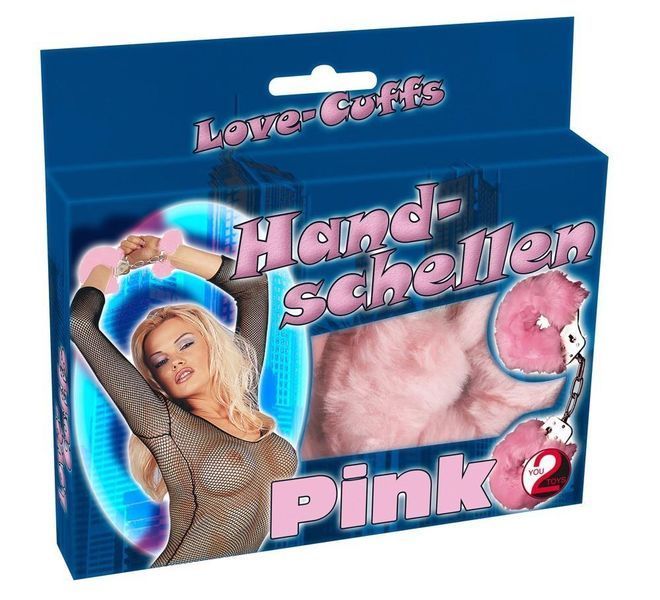 Наручники Orion Handschellen Love Cuffs, 28 см (розовый) 17586 фото