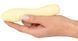 Міні-вібратор Cuties Mini Vibrator, 14,2 см (жовтий) 27366 фото 2