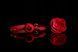 Кляп в форме розы Zalo & Upko Rose Ball Gag Red Straps (красный) 34751 фото 3