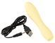 Міні-вібратор Cuties Mini Vibrator, 14,2 см (жовтий) 27366 фото 5