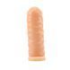 Насадка на пеніс Superme Vibrating Warrior Sleeve, 14 см (тілесний) 54236 фото 3