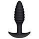 Анальная пробка Dorcel Spiral Plug, 10,6 см (черный) 36946 фото 1