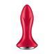 Анальная пробка Satisfyer Rotator Plug 1+, 12,8 см (красный) 30264 фото