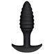 Анальная пробка Dorcel Spiral Plug, 10,6 см (черный) 18473_EU фото 1