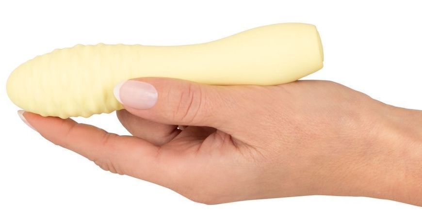 Міні-вібратор Cuties Mini Vibrator, 14,2 см (жовтий) 27366 фото