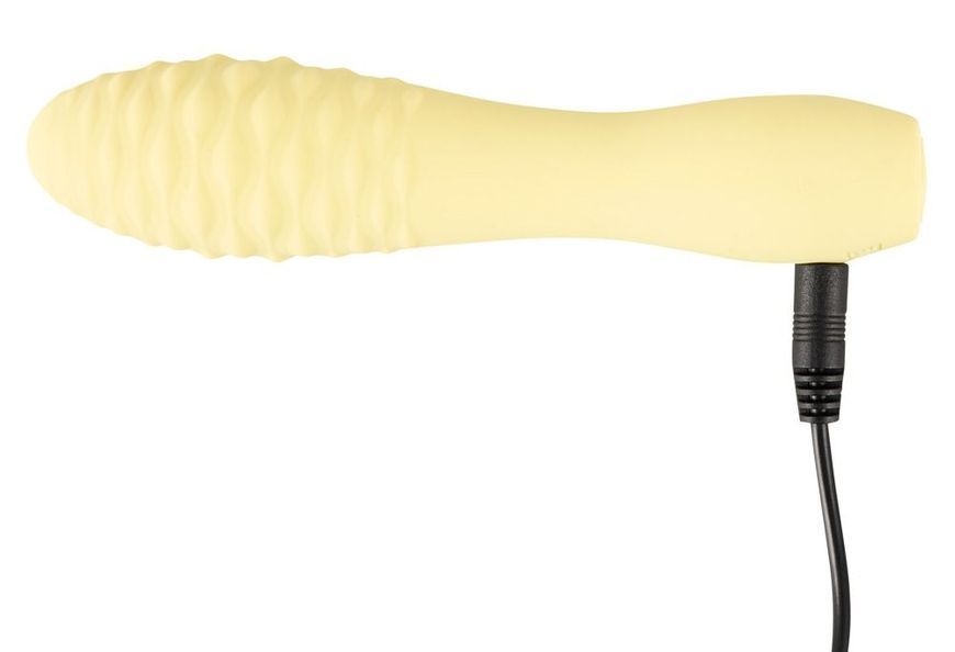 Міні-вібратор Cuties Mini Vibrator, 14,2 см (жовтий) 27366 фото
