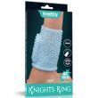 Насадка на пеніс Knights Ring Vibrating Drip, 10 см (блакитний) 22143_EU фото