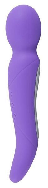 Универсальный массажёр Sweet Smile Rechargeable Dual Motor Vibe, 22 см (фиолетовый) 10044 фото