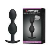 Анальна пробка Pretty Love Special Anal Stimulation, 12,5 см (черный) 43810 фото