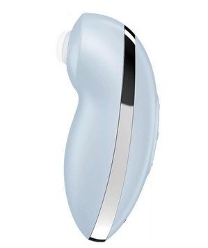 Вібратор для клітора Satisfyer Tap Climax 2 (блакитний) 117448 фото