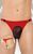 Трусы-стринги мужские Softline Thongs 4502, XL (красный) 97598 фото
