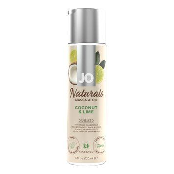 Массажное масло System JO Naturals Massage Oil Coconut & Lime, 120 мл 61724 фото