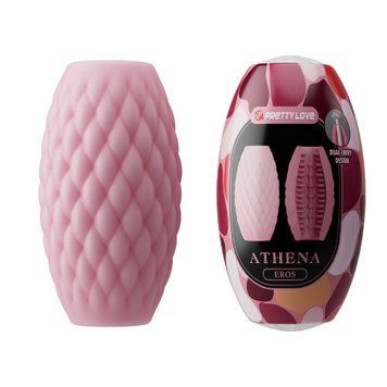 Мастурбатор Pretty Love Athena Eros, 7.6 см (розовый) 122980 фото