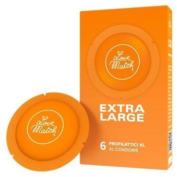 Презервативы Love Match Extra Large, 6 шт 88440 фото