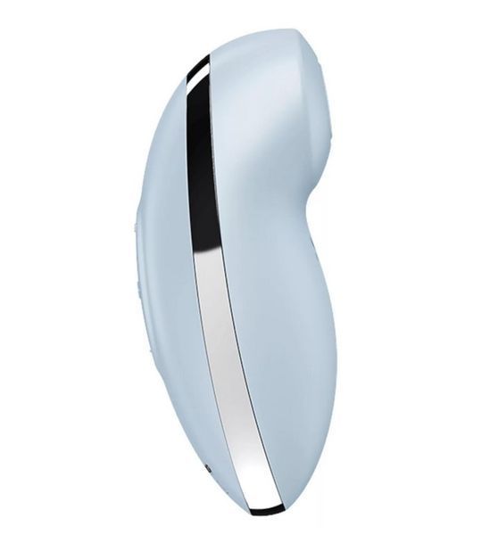 Вібратор для клітора Satisfyer Tap Climax 2 (блакитний) 117448 фото