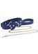 Нашийник з повідцем Taboom Silicone Supreme Collar and Leash (синій) 63766 фото 7