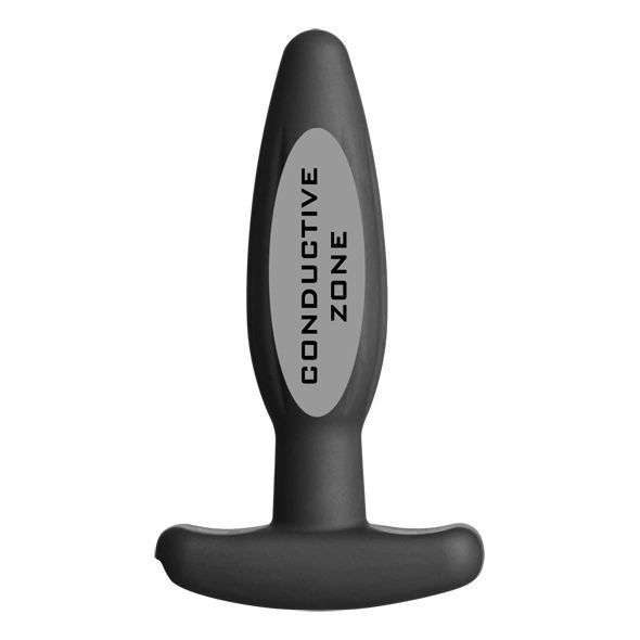 Анальна пробка ElectraStim Rocker Small, 10,5 см (чорний) 110458 фото
