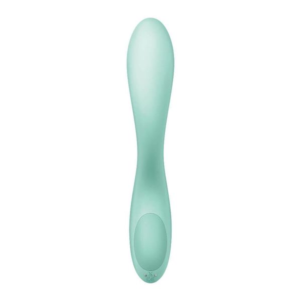 Вибратор для точки G Satisfyer Rrrolling Pleasure, 22 см (мятный) 13432 фото