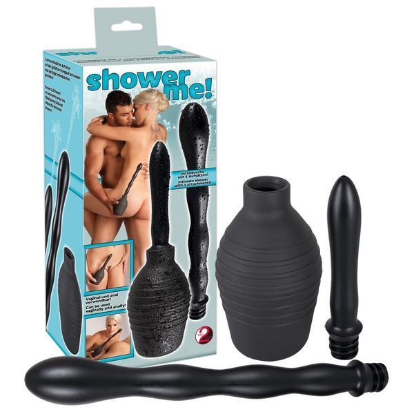 Анальний душ You2Toys Shower Me, 300 мл (чорний) 40748_EU фото