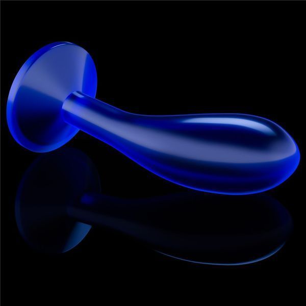Анальна пробка Flawless Clear Anal Plug 6'', 15 см (синій) 47667 фото