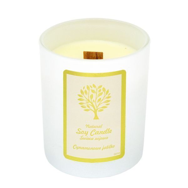 Свеча Aurora Natural Soy Candle яблоко с корицей, 150 г 124918 фото