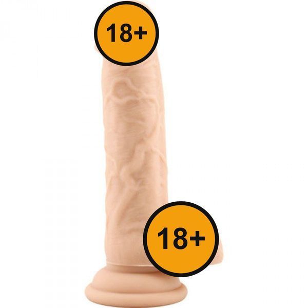 Фаллоимитатор Real Safe Rod Large 7", 17.8 см (телесный) 73748 фото