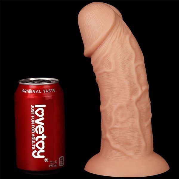 Реалистичный фаллоимитатор на присоске LoveToy Realistic, 24 см (телесный) 22106 фото Реалистичный фаллоимитатор на присоске LoveToy Realistic, 24 см (телесный) 22106 фото