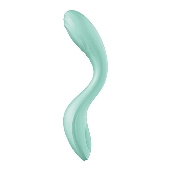 Вибратор для точки G Satisfyer Rrrolling Pleasure, 22 см (мятный) 13432 фото