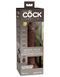 Фаллоимитатор King Cock Elite 7&rdquo; Dual Density, 21 см (коричневый) 103750 фото 4