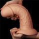 Реалистичный фаллоимитатор на присоске LoveToy Realistic, 24 см (телесный) 22106 фото 6