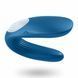 Вибратор Satisfyer Partner Whale, 8,7 см (синий) 60574 фото 1