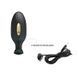 Анальна пробка Pretty Love Jefferson Electric Shock Stimulator, 9.2 см (чорний) 22282 фото 6