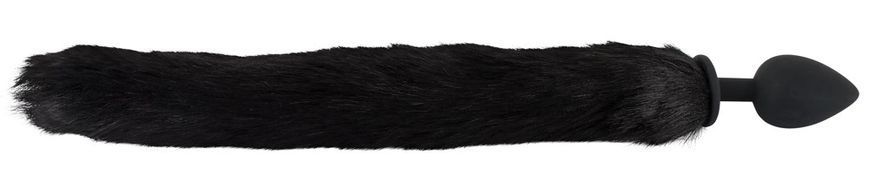 Набір Bad Kitty Pet Play Plug & Ears, 2 шт (чорний) 81730 фото