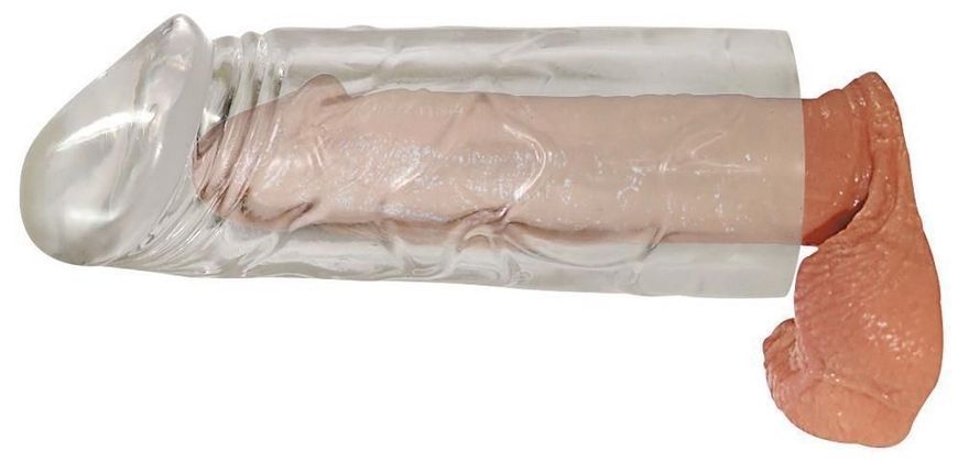 Насадка на пенис Mega Dick Sleeve, 19 см (прозрачный) 5478_EU фото