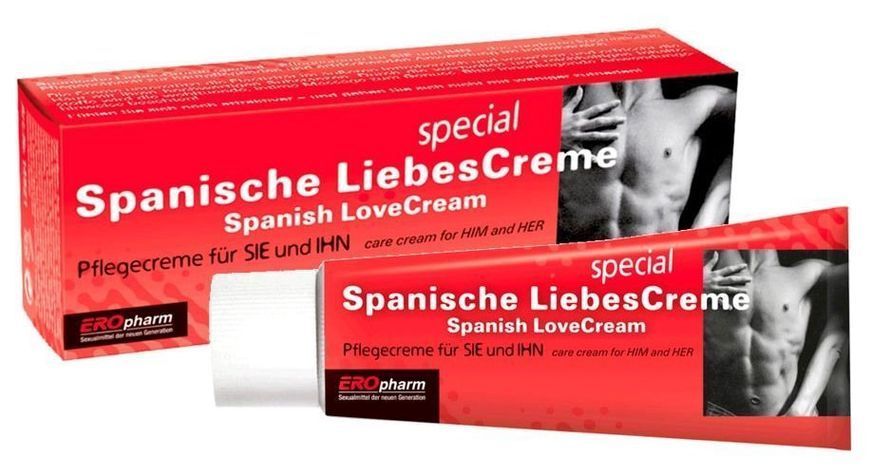 Крем EROpharm Die Spanische Liebescreme Special, 40 мл 83920 фото